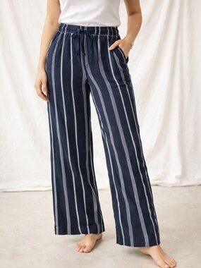 Striped Black Lounge Pants